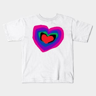 Heart T-Shirt Kids T-Shirt